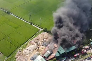 Vụ việc cháy nhà xưởng ở xã La Phù: Đảng ủy xã từng ban hành Nghị quyết xử lý công trình vi phạm