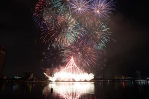 Màn so tài giữa Ba Lan - Việt Nam tại lễ hội pháo hoa quốc tế Đà Nẵng 2018