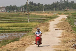 Huyện Việt Yên trở thành huyện nông thôn mới đầu tiên của tỉnh Bắc Giang