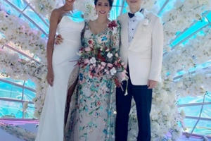 Vợ cũ 'ông trùm' showbiz Việt tái hôn, đám cưới sang chảnh ở Phú Quốc
