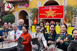 CLB Cựu chiến binh Phật tử Quán Sứ kỷ niệm ngày thành lập Quân đội nhân dân Việt Nam