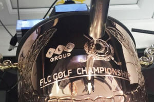 Hé lộ hình ảnh chiếc cúp 5.500 USD của giải FLC Golf Championship 2016