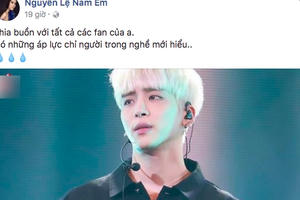 Hoàng Bách, Only C và loạt sao Việt tiếc thương trước sự ra đi của Jonghyun (SHINee)