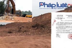 Kỳ 5 - Chủ tịch tỉnh Thái Nguyên chỉ đạo vụ khai thác đất trái phép ở Phú Bình
