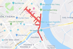 TP HCM: Cấm nhiều tuyến đường phục vụ các hoạt động dịp Tết Dương lịch 2019