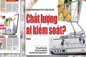 Điểm báo 06/12/2017: Ai kiểm soát chất lượng kinh doanh thực phẩm online?