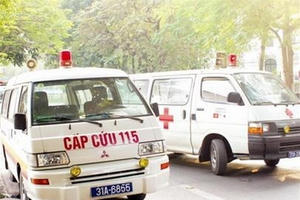 Số người gọi cấp cứu 115 tăng vọt trong những ngày nắng nóng