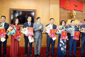 Ban Thường vụ Tỉnh ủy Lai Châu công bố các quyết định của về công tác cán bộ