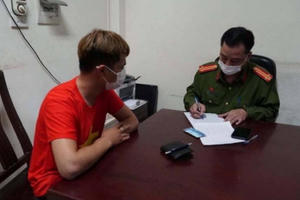 Bắt giữ "ổ nhóm" tự ý dựng lều test Covid-19, thu tiền khán giả vào sân Mỹ Đình