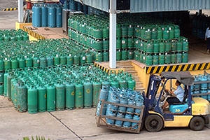 Giá gas tăng từ 1/10