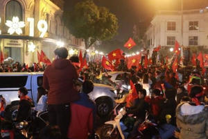 Số ca cấp cứu tăng tăng cao sau đêm "đi bão" ăn mừng HCV SEA Games 30 Số ca cấp cứu tăng tăng cao sau đêm "đi bão" ăn mừng HCV SEA Games 30