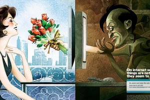 Nhận trái đắng vì cuộc tình ảo trên mạng xã hội