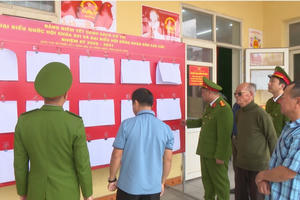 Công an Quảng Ninh chủ động các phương án bảo đảm an ninh, an toàn cho bầu cử