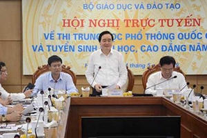 Thi THPT 2019: Cam kết không để xảy ra tiêu cực