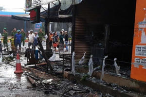 Đắk Lắk: Cháy cửa hàng hoa lúc rạng sáng, hai người thiệt mạng