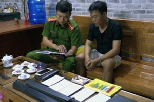 Triệt phá băng nhóm cho vay lãi suất đến 182,5%/năm