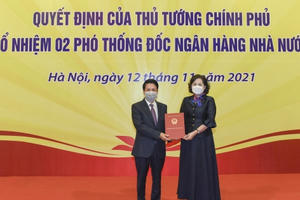 Bổ nhiệm 2 phó Thống đốc Ngân hàng Nhà nước Việt Nam