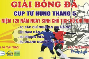 VNA Sports tài trợ toàn bộ trang phục cho cúp Tứ hùng tháng 5 VNA Sports tài trợ toàn bộ trang phục cho cúp Tứ hùng tháng 5