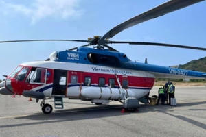 Tạm dừng chuyến bay đến Côn Đảo trừ máy bay trực thăng từ 17h ngày 5/6