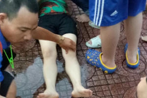 Nghệ An: Rò điện tại bể bơi, một phụ nữ nhập viện