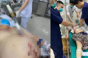 Phú Thọ: Nghi án chồng giết vợ, đâm trọng thương 2 người rồi tự tử