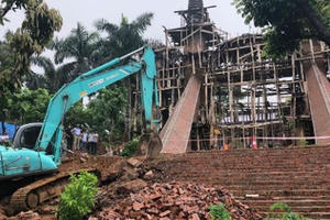 Hà Nội quyết liệt xử lý công trình vi phạm