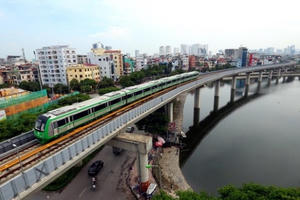 Ngày mai vận hành thử đường sắt Cát Linh - Hà Đông