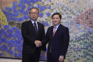 Đại sứ Nhật Bản tại Việt Nam làm việc với Chủ tịch HĐQT VietinBank