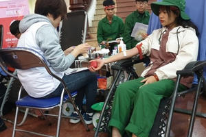 Ngày hội hiến máu Chủ Nhật đỏ dự kiến thu về 50.000 đơn vị máu