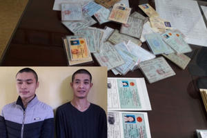 Hà Nội: Bắt hai đối tượng trong đường dây tiêu thụ gần 100 xe gian