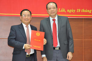 Ông Bùi Văn Chuẩn được bổ nhiệm làm Cục trưởng Cục Thuế Đắk Lắk