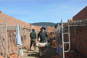 Công an Lâm Đồng hoàn thành 27 căn nhà trong Chiến dịch Quang Trung