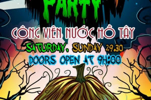 Quẩy hết mình với dàn hot girl tại Halloween Party 2016