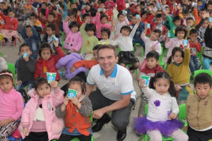 Chương trình giáo dục dinh dưỡng và phát triển thể lực trẻ em: Tiếp cận 65.000 trẻ em và 250.000 hộ gia đình