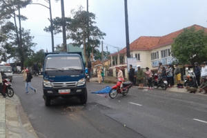 Lâm Đồng: Va chạm với xe tải, một người tử vong tại chỗ
