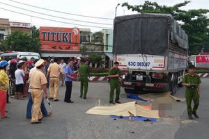 Tiền Giang: Vợ và mẹ vợ cán bộ công an tử vong dưới gầm xe tải