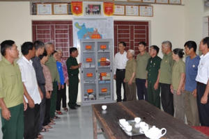 Tủ sách pháp luật với hơn 15.000 đầu sách của Hội Cựu Chiến binh