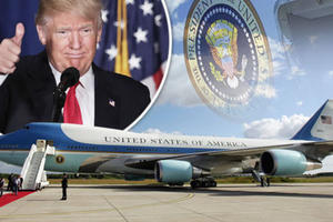 Air Force One của Tổng thống Mỹ bị bốc cháy khi đang sửa chữa