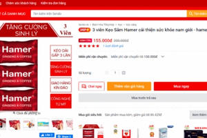 Cẩn trọng với “ma trận” thực phẩm hỗ trợ sinh lý Cẩn trọng với “ma trận” thực phẩm hỗ trợ sinh lý