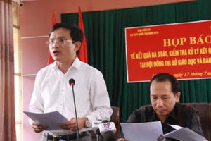 Kỷ luật Phó Chủ tịch UBND tỉnh Hà Giang