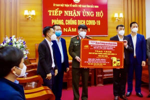 Trường Đại Hưng (TADAPHACO) trao tặng 4000 hộp thảo mộc hỗ trợ tỉnh Bắc Ninh và Bắc Giang chống dịch