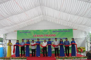 Thanh Hóa: Khai trương mô hình "tuyến phố kinh doanh ăn uống đảm bảo ATTP năm 2018"