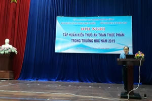 Đà Nẵng: Hội nghị tập huấn kiến thức về an toàn thực phẩm trong trường học