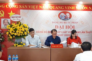 Khai mạc Đại hội Đảng bộ Báo Pháp luật Việt Nam