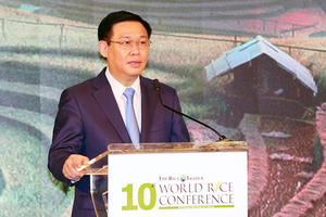 Phó thủ tướng Vương Đình Huệ dự Hội nghị thương mại gạo thế giới lần thứ 10