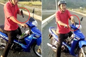 Rút súng nhựa “dọa dân” Phó phòng NN&PTNT bị phạt 7,5 triệu Rút súng nhựa “dọa dân” Phó phòng NN&PTNT bị phạt 7,5 triệu