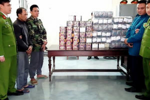 Hà Tĩnh: Bắt nhiều đối tượng trong đường dây buôn bán, tàng trữ pháo nổ