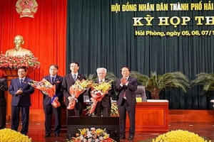 Ông Nguyễn Đình Chuyến được bầu là Phó chủ tịch UBND TP Hải Phòng