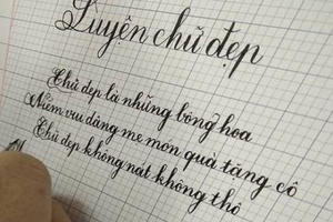 Hành trình khổ ải mang tên 'nét chữ nết người'