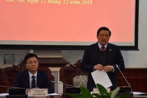 Kiểm tra công tác thu hồi tài sản tham nhũng tại Bộ Tư pháp